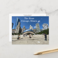 The Bean - Chicago, Illinois Postcard