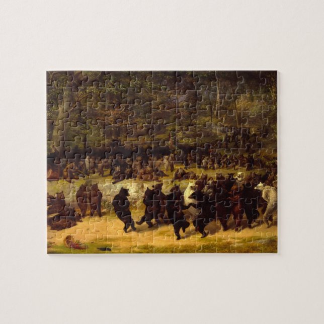 The Bear Dance by William Holbrook Beard Jigsaw Puzzle (Horizontal)