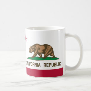 The Bear Flag - Flag of the State of California Coffee Mug