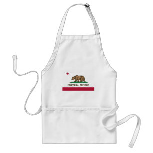 The Bear Flag - Flag of the State of California Standard Apron