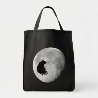 The Bear in the Moon Tote Bag