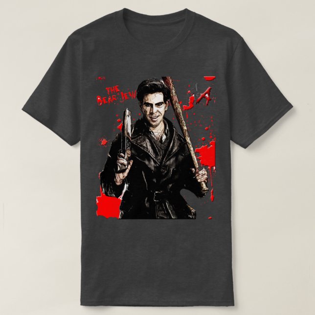 the Bear jew inglorious bastards T-Shirt (Design Front)