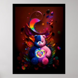 The Bear of caring Poster