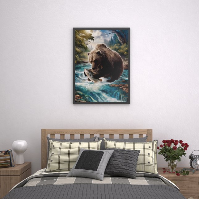 The Bear With the Golden Fish  Poster (Creator Uploaded)