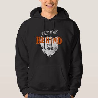 The Beard Behind the Pumpkin Halloween Costume Pre Hoodie