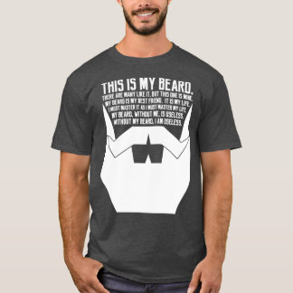 The Beard Creed White Classic TShirt