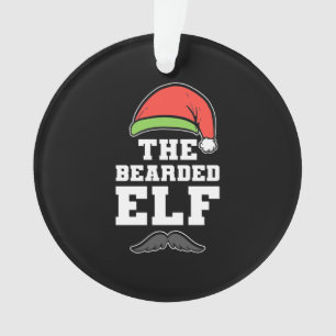 The Bearded Elf Christmas Ornament