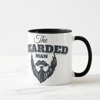 - The Bearded Man Vintage Hipster mug -