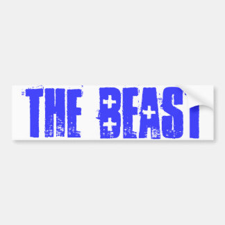 the beast bumper sticker