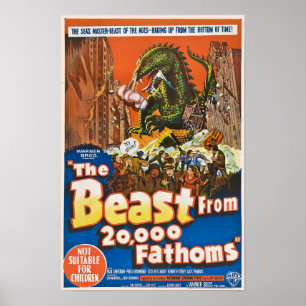 The Beast from 20,000 Fathoms Poster