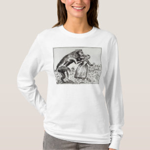 The Beast of Gevaudan Attacking a Young Girl T-Shirt