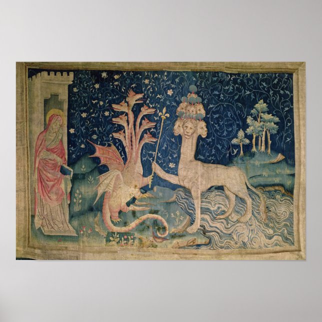 The Beast of the Sea with Seven Heads Poster (Front)