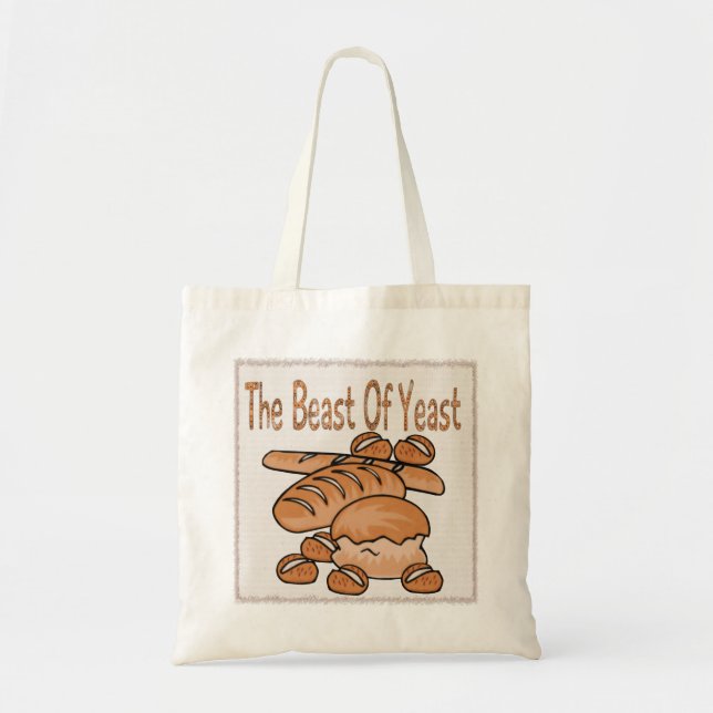 The Beast of Yeast Tote Bag (Front)