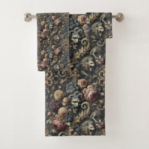 The Beast Within – Gothic Victorian Bath Towel Set
