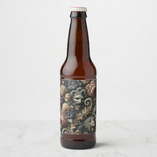 The Beast Within – Gothic Victorian Beer Bottle Label