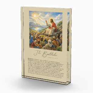 The Beatitudes Matthew 5:3–12 Sermon on the Mount Photo Block