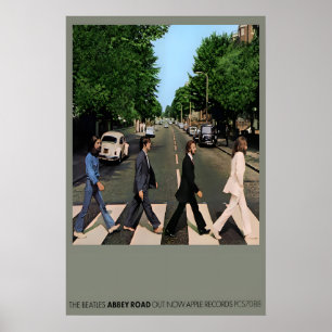 The Beatles 1969 Abby Road Promo Poster Print 1