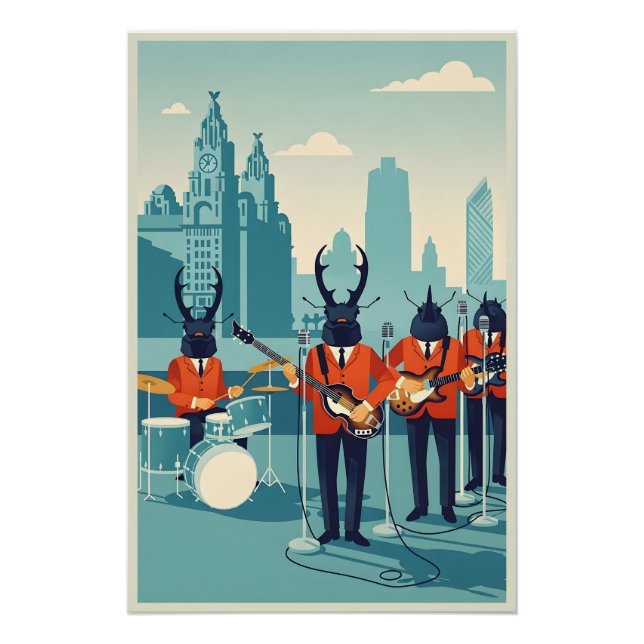 The Beatles parody Poster (Front)