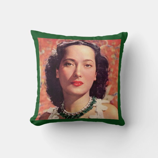 the beauteous Merle Oberon Cushion (Front)