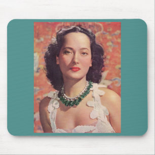 the beauteous Merle Oberon Mouse Pad