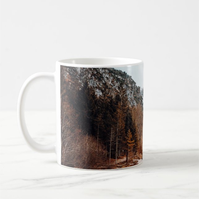 THE BEAUTIFUL ALMSEE IN UPPER AUSTRIA  COFFEE MUG (Left)