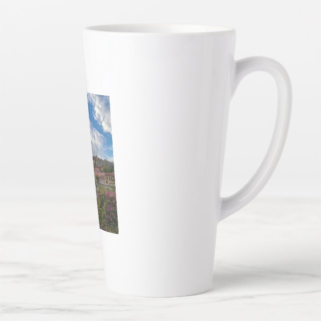 The Beautiful Athens  Latte Mug (Right)