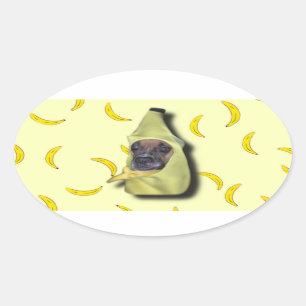 The Beautiful Bean Dog Sticker