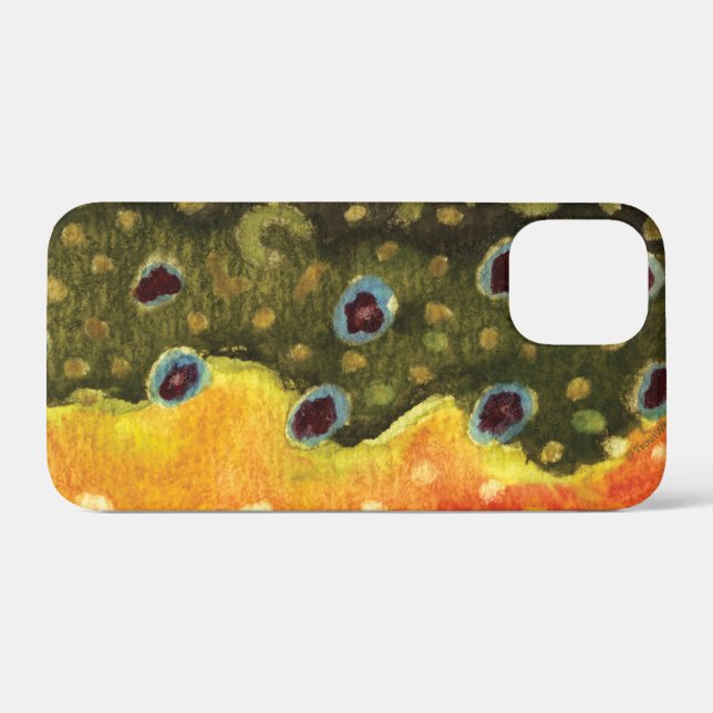 The Beautiful Book Trout, Fly Fishing Case-Mate iP iPhone Case (Back (Horizontal))