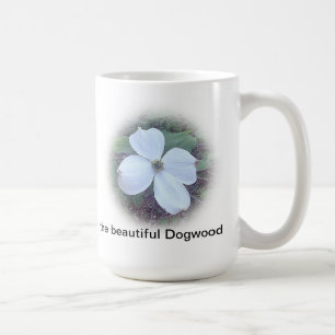 the beautiful dogwood coffee mug