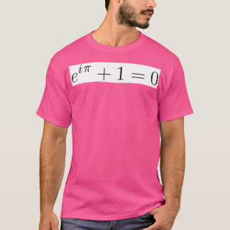 The Beautiful Equation Eulerx27s Identity T-Shirt