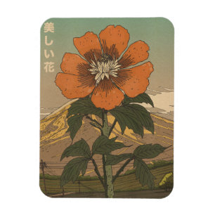 The Beautiful Flower Magnet