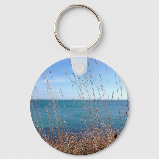 The beautiful Grass and Sea Key Ring (Front)