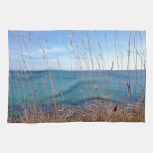 The beautiful Grass and Sea Tea Towel