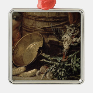 The Beautiful Kitchen Maid Metal Ornament