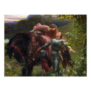 The Beautiful Lady Without Mercy by Frank Dicksee Photo Print