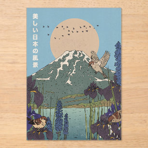 The Beautiful Landscape Acrylic Invitations