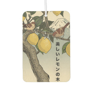 The Beautiful Lemon Tree Car Air Freshener