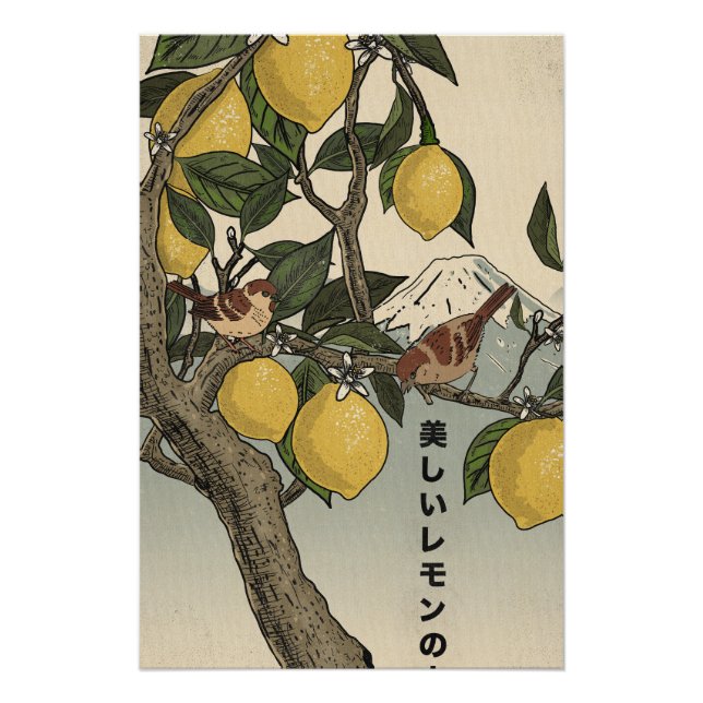 The Beautiful Lemon Tree Poster (Front)