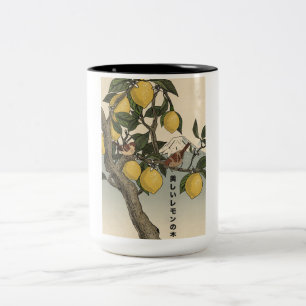 The Beautiful Lemon Tree Two-Tone Coffee Mug