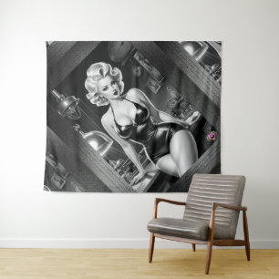 The Beautiful Look Of Science by Xzendor7 Tapestry
