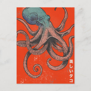 The Beautiful Octopus Postcard