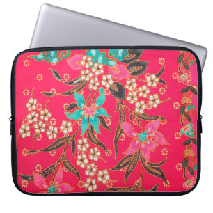 The beautiful of art Malaysian and Indonesian Bati Laptop Sleeve
