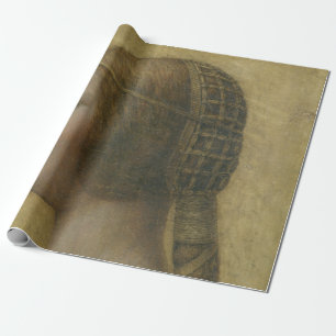The Beautiful Princess (by Leonardo da Vinci) Wrapping Paper