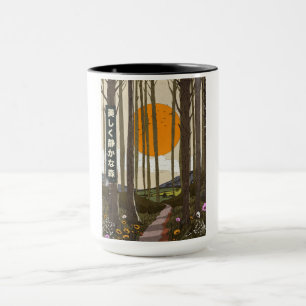 The Beautiful quiet forest Mug