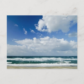 The beautiful sea in Sardinia Postcard