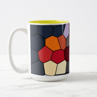 The Beautiful Tiles Two-Tone Coffee Mug