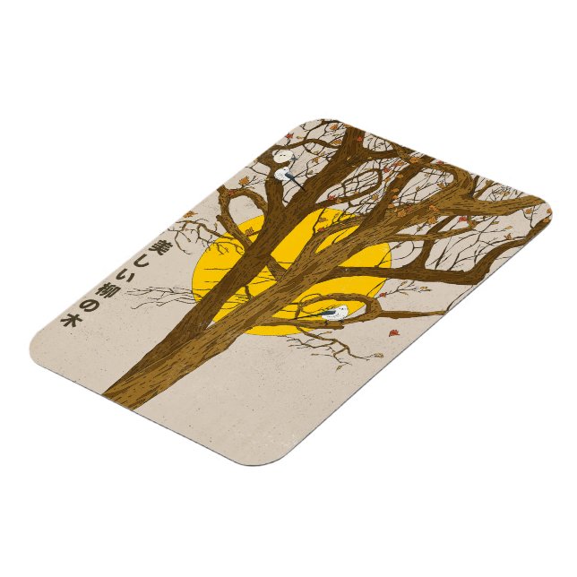 The Beautiful Willow Tree Magnet (Left Side)