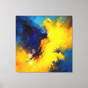 The Beauty And The Beast by A.H Canvas Print