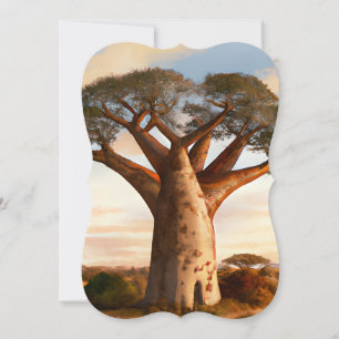 The Beauty of African Landscape Card