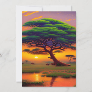 The Beauty of African Landscape  Invitation